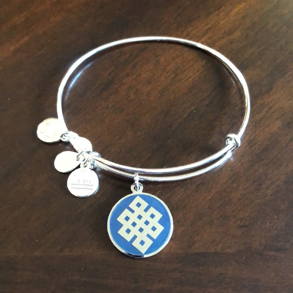 Alex And Ani Charm Bracelet - Endless Knot